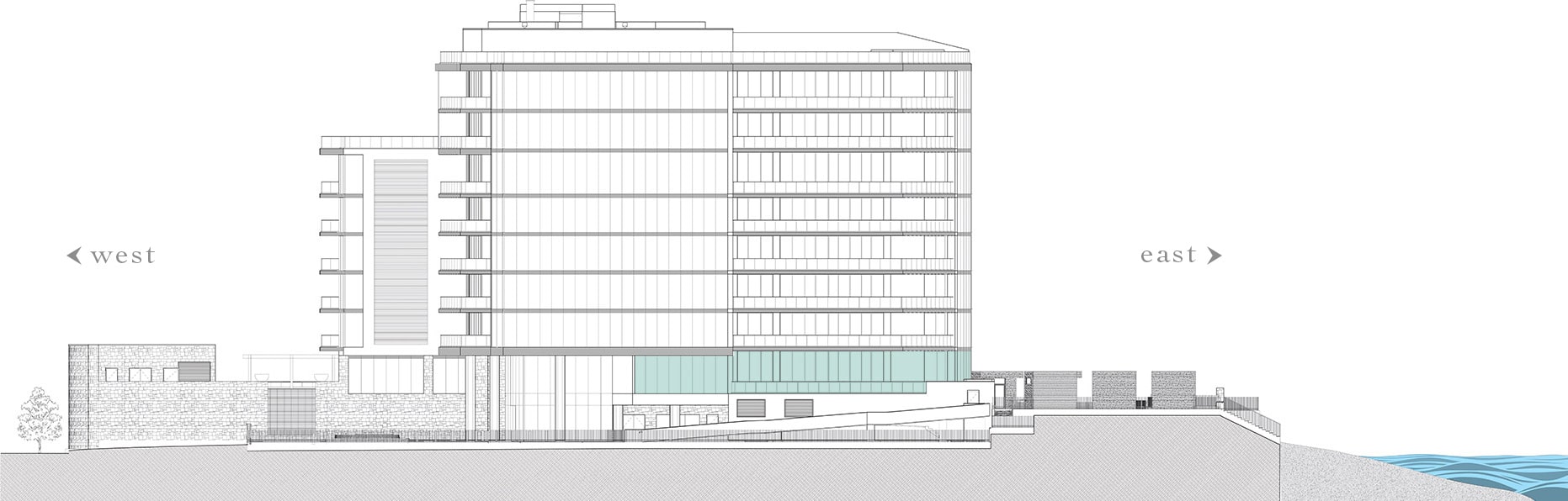 South Elevation Residence 203