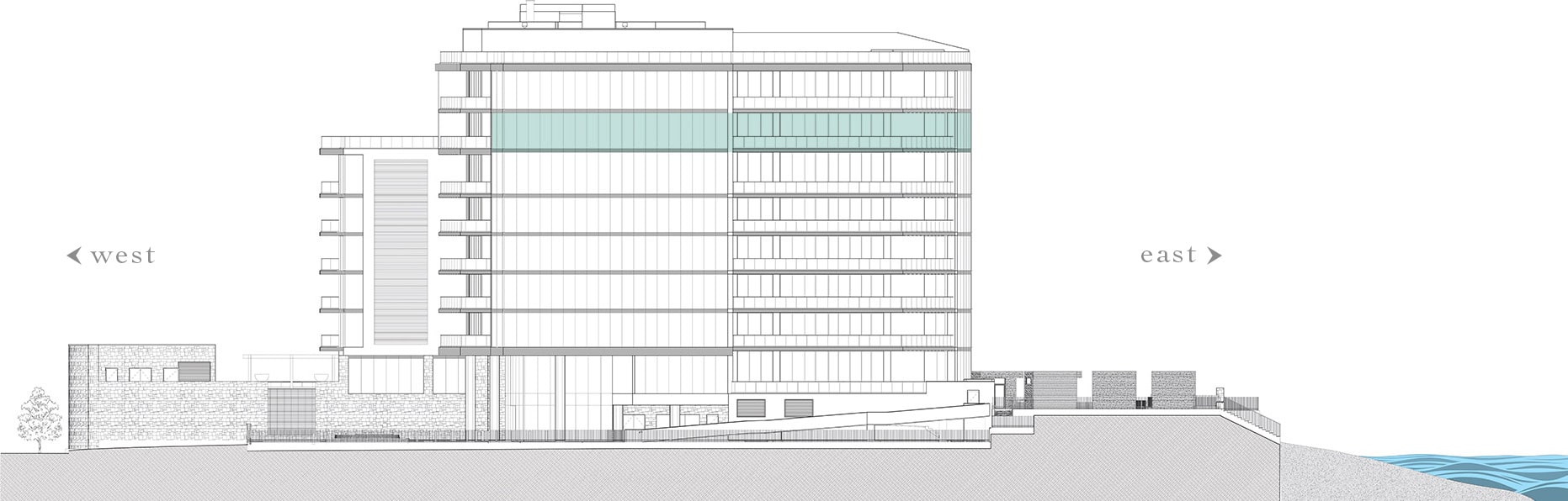 South Elevation Residence 803