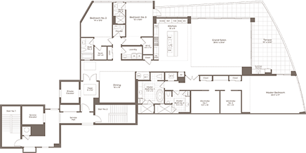 SeaGlass Residence 02 Floor Plan
